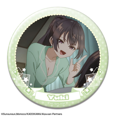 『時々ボソッとロシア語でデレる隣のアーリャさん』缶バッジ デザイン18(有希/C)【202506再販】